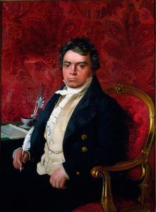 Portrait du compositeur Ludwig van Beethoven