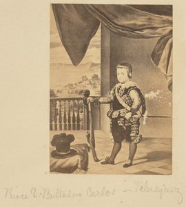 Prince D. Baltasar Carlos - Velasquez - Unknown artist