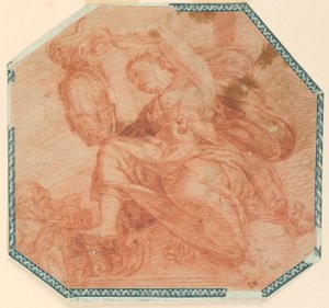 Projet pour un plafond peint - Unknown artist