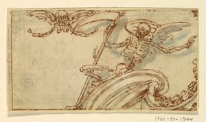 Projet pour un monument sépulcral - Unknown artist
