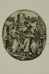 Sainte Anne, la Vierge et l