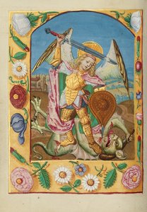 Saint Michel et le dragon - Unknown artist