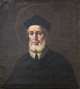 Saint Philippe Néri, artiste inconnu, seconde moitié du XVIIe siècle - Unknown artist
