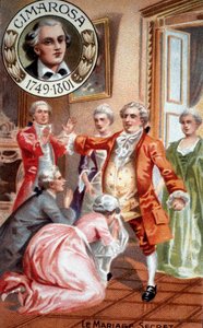 Mariage secret de Domenico Cimarosa (1749 - 1801) - Unknown artist