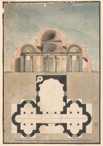 Section, Petit Bâtiment à Coupole