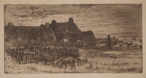 Bergerie : Coucher de soleil