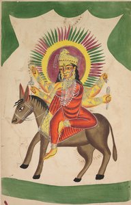 Sheetaladevi : La déesse de la variole (recto)