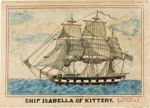 Navire Isabella de Kittery - Unknown artist