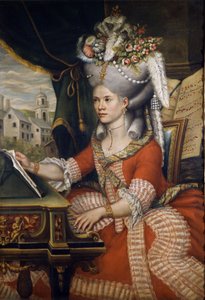 Chanteuse Thérèse (Teresa) Lanti, maîtresse de Casanova. Anonyme. Musée de la Scala, Milan