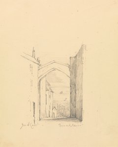Croquis de York Gate - Unknown artist