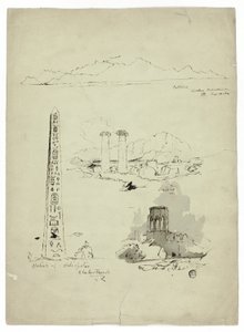 Esquisses de Patmos, Sardes, Obélisque d