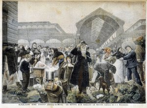 Soupe aux halles le matin - dans « Le Petit Journal » - Unknown artist