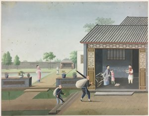 Filage du tissu, préparation des feuilles de thé, préparation de la soie