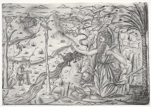 Saint Jérôme en pénitence - Unknown artist