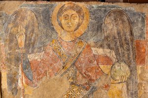 Saint Michel Archange, détail