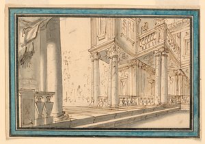 Décor de scène : Atrium d