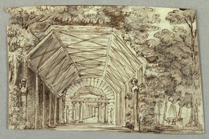 Décor de Scène, Pavillon de Jardin
