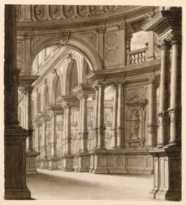 Décor de scène, intérieur d
