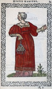 Femme suisse - dans « Habits et effigies » par Jean Sulperius