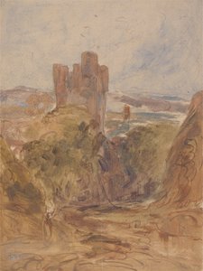 Château de Tantallon (?), une étude