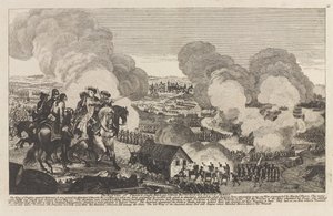 La Bataille de Prague, 6 mai 1757 (gravure)