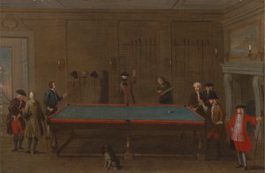 La salle de billard