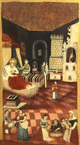 La Nativité de la Vierge - Anonyme - vers 1700