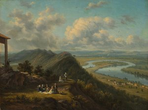 Le Méandre vu du Mont Holyoke