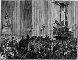La Commune de Paris en 1871. Club de l