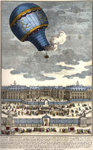 Le globe aérostatique construit à Versailles en 1783