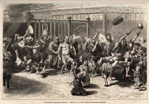La bacchanale des brasseurs à Edo (Tokyo)