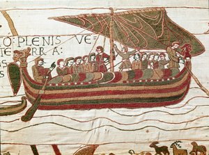 La flotte de Harold, venue informer le duc de Normandie Guillaume le Conquérant - Unknown artist