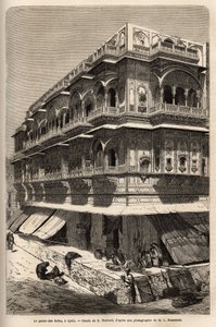 Le palais du seth : au rez-de-chaussée, un bazar ; aux étages, des appartements, où l