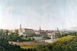 La ville de Weimar à la fin du 18ème siècle