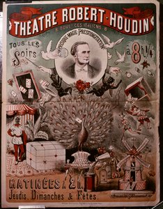 Affiche du Théâtre Robert Houdin, vers 1860-75 - Unknown artist