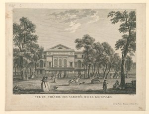 Théâtre des Variétés à Paris - Unknown artist