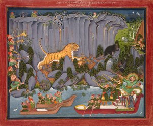 Chasse au tigre de Ram Singh II