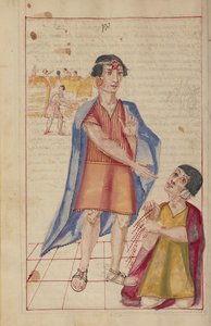 Tupac Inca Yupanqui et un Quipucamayoc