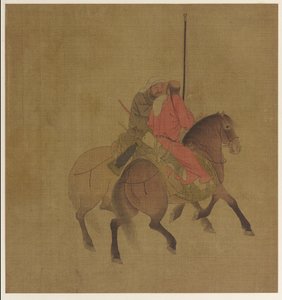 Deux archers à cheval