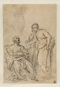 Deux philosophes - Unknown artist