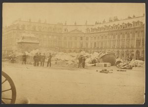 [La colonne Vendôme en ruine] - Unknown artist