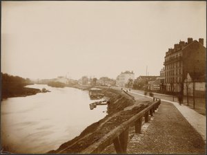 [Vue le long de la rivière] - Unknown artist