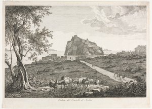Vue du Castello, Ischia - Unknown artist