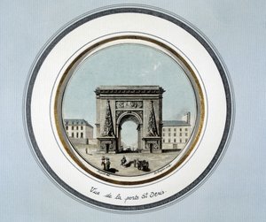Vue de la porte Saint-Denis - gravure