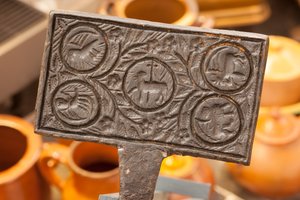 Gaufrier, dernier quart du XIXe siècle