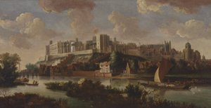 Château de Windsor vu de la Tamise