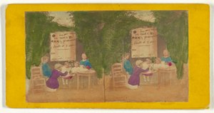 [Femmes et enfants assis à une table]