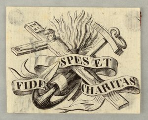 Gravure sur bois. Vignette.