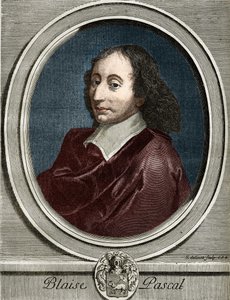 Portrait de Blaise Pascal (1623-1662), physicien, mathématicien et écrivain français. - Unknown artist