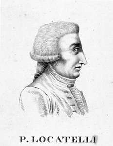 Portrait de Pietro Antonio Locatelli. Violoniste et compositeur italien (Bergame)